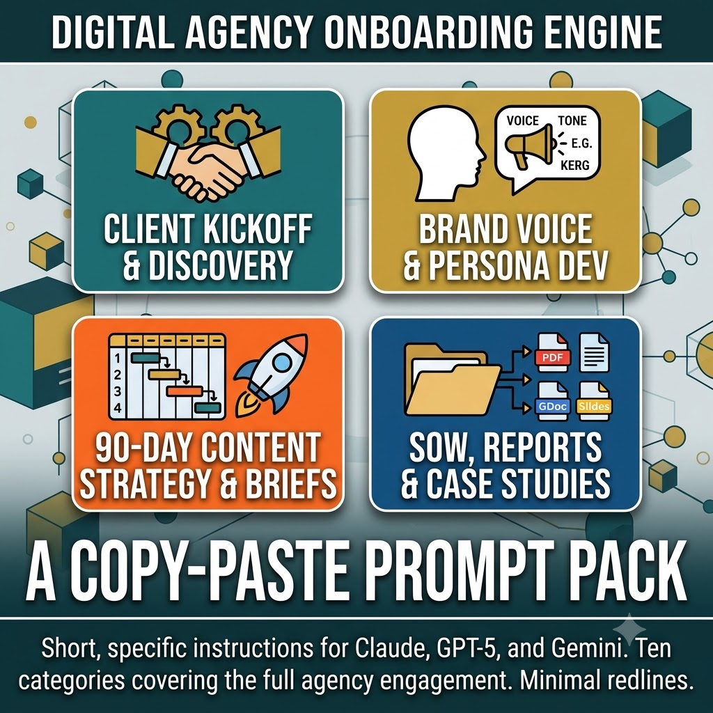 Digital Agency Onboarding Engine — AI Prompt Packs
