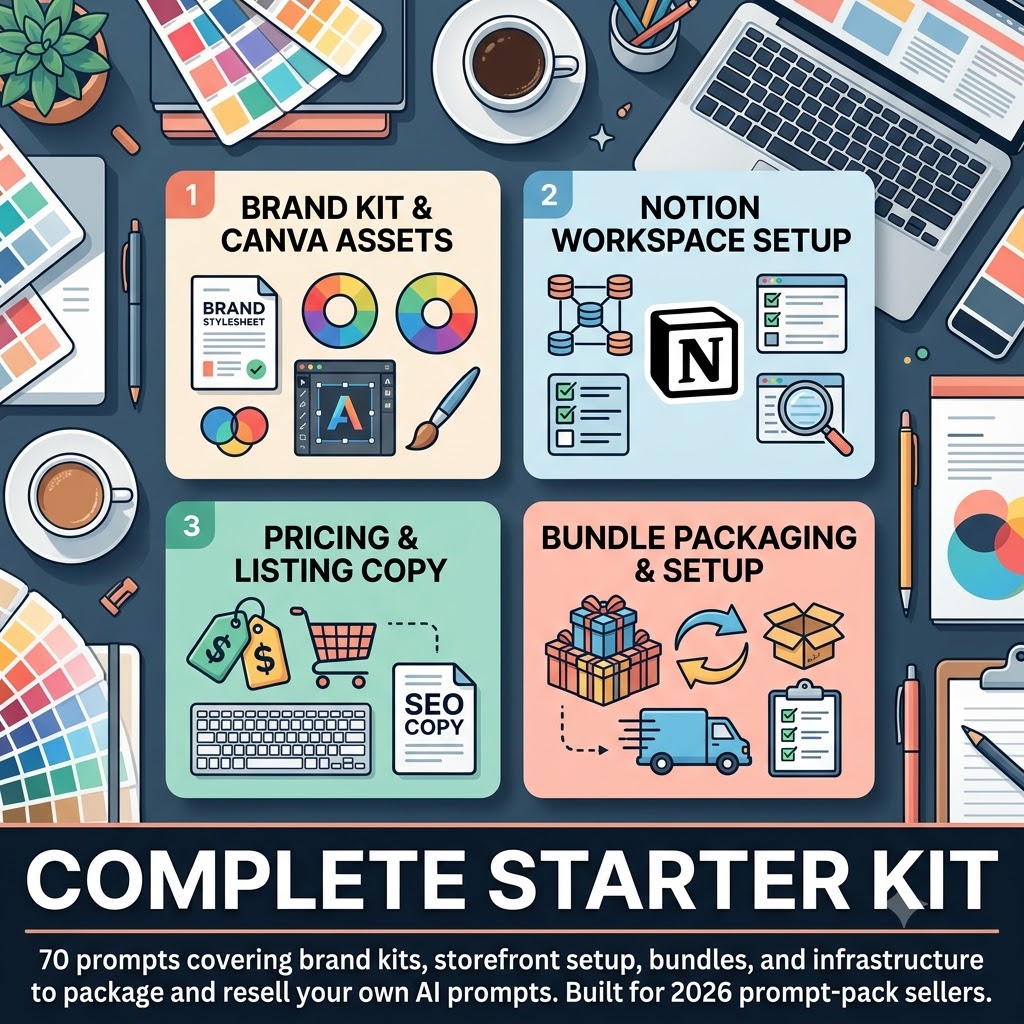 Prompt Seller Master Template — AI Prompt Packs