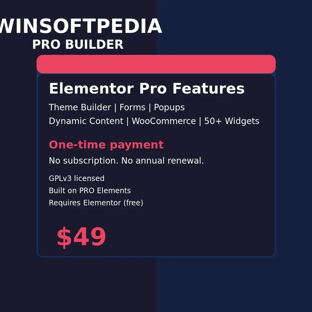 Winsoftpedia Pro Builder product render